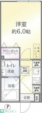 アザーレ・ターコイズ府中本町B棟の物件間取画像